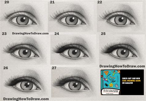 簡單眼睛|如何畫出逼真的眼睛｜素描教學 How to Draw Eyes ..